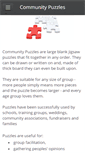 Mobile Screenshot of communitypuzzle.co.uk