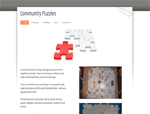 Tablet Screenshot of communitypuzzle.co.uk